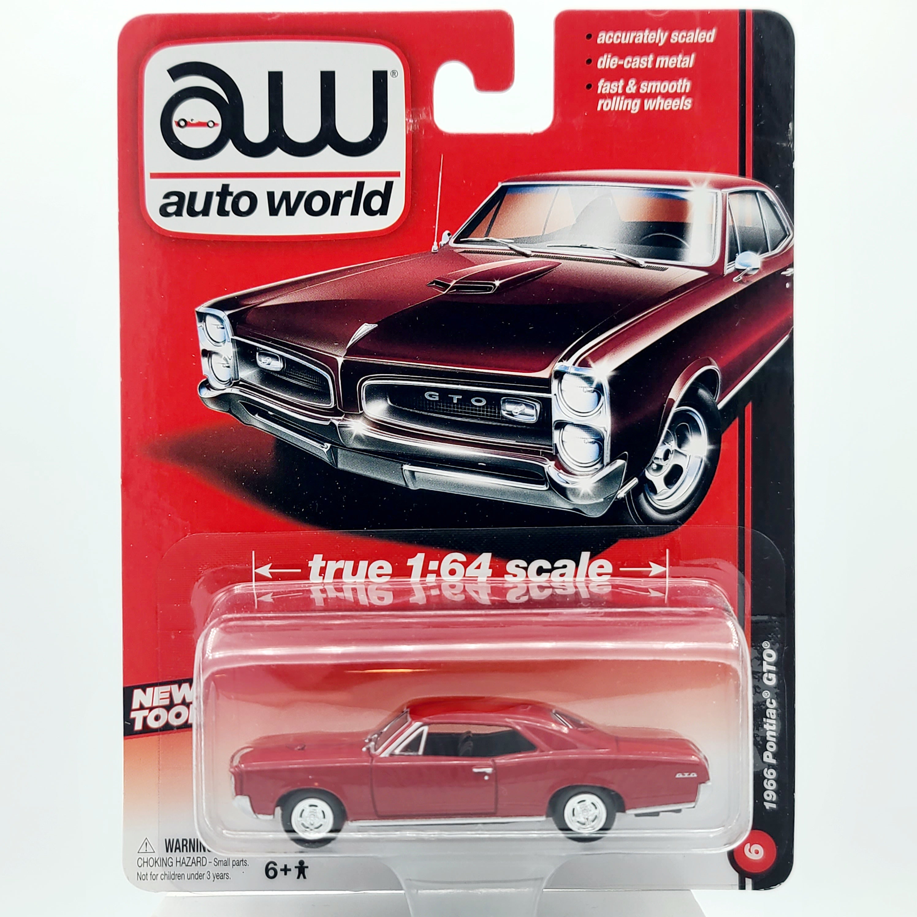 Auto World '66 Pontiac GTO - 1:64 (2013 Release 1 - Limited Edition)
